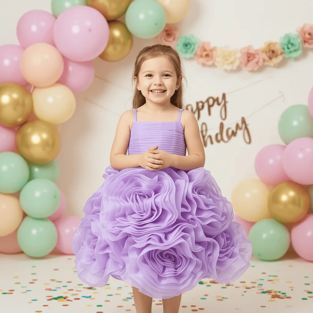 lavender frock M260165