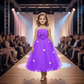 Purple party frock for girls-M260170