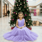 lavender net frock M260179
