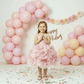 Pink net frock M260171