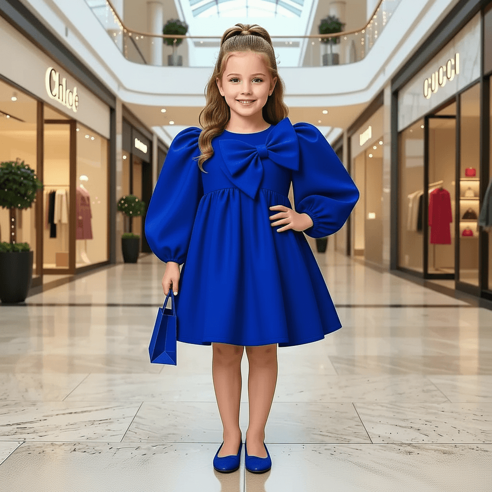 Girls Royal blue Party dress M260183