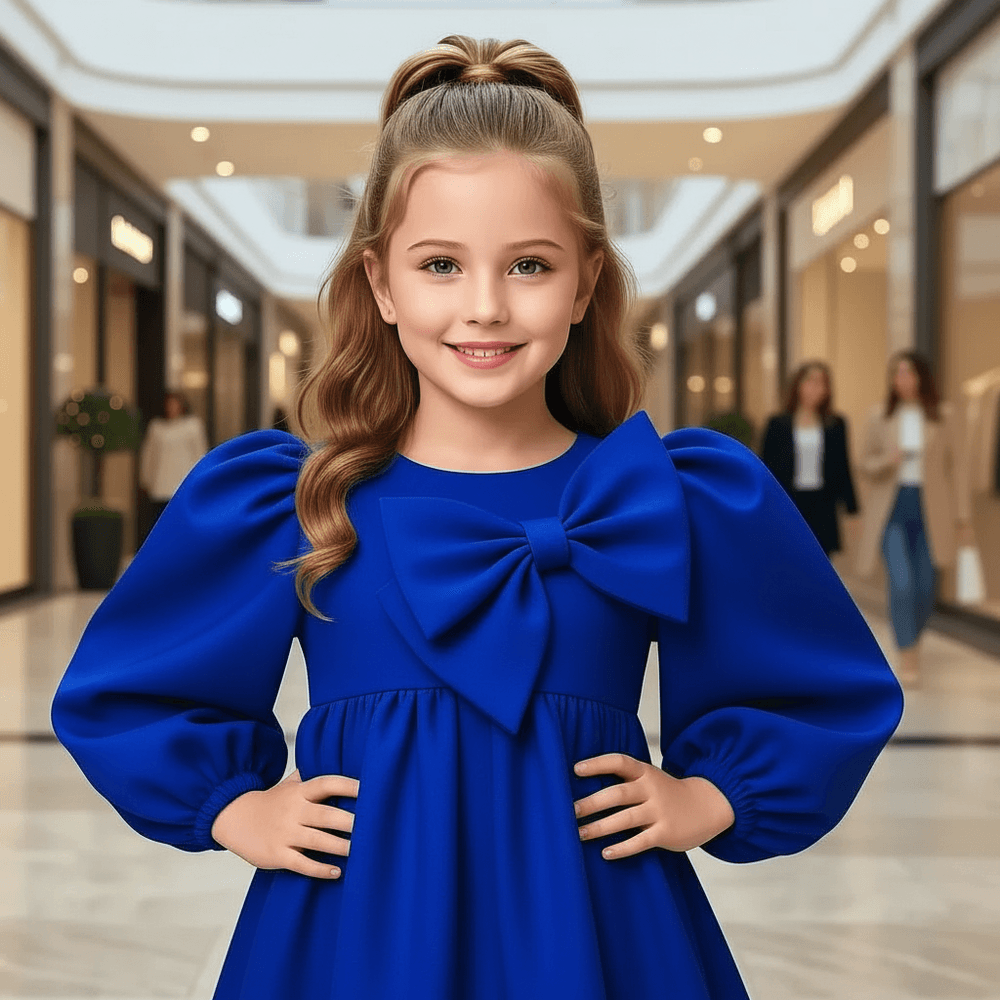 Girls Royal blue Party dress M260183