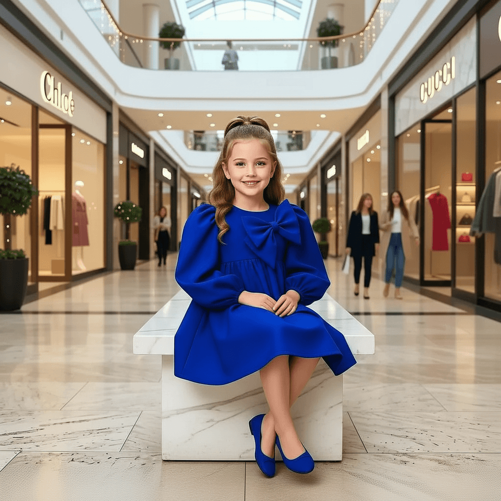 Girls Royal blue Party dress M260183