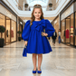 Girls Royal blue Party dress M260183