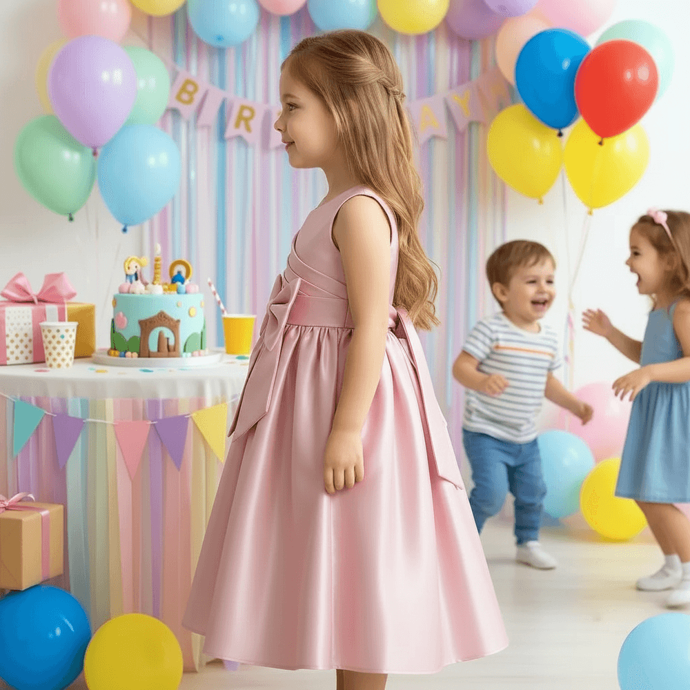 Girls Light pink  Party dress M260184