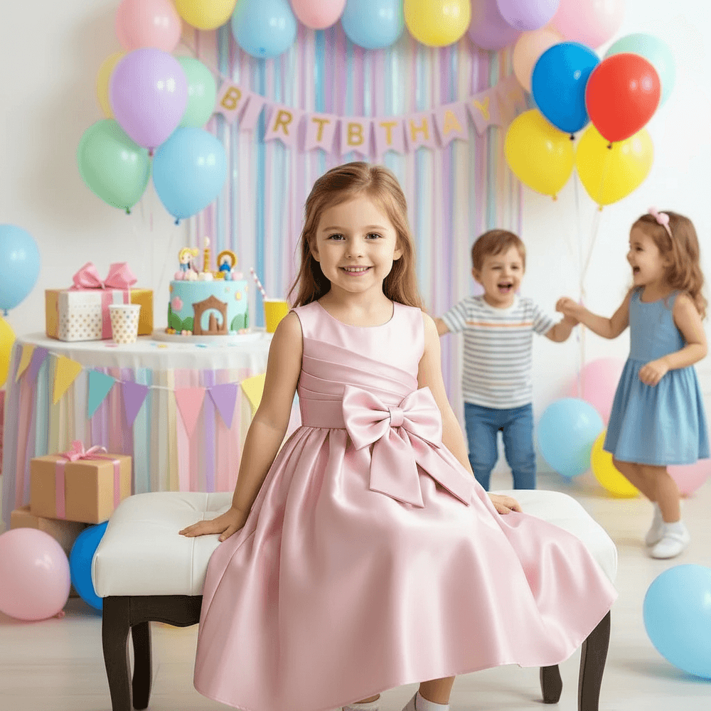 Girls Light pink  Party dress M260184