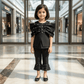 Black party dress for girls-M260193