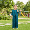 Teal blue party dress for girls-M260194