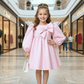 Girls pink Party dress M260195