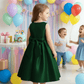 Girls green  Party dress M260196