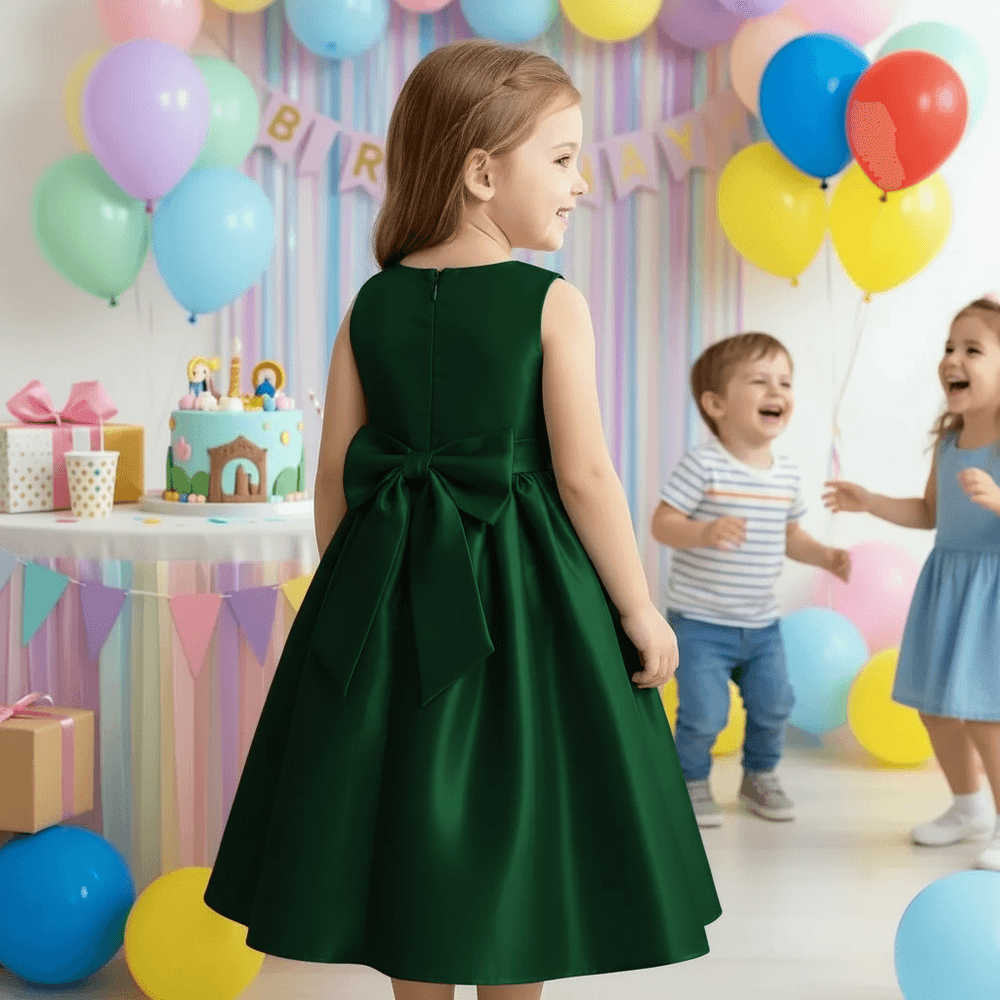 Girls green  Party dress M260196