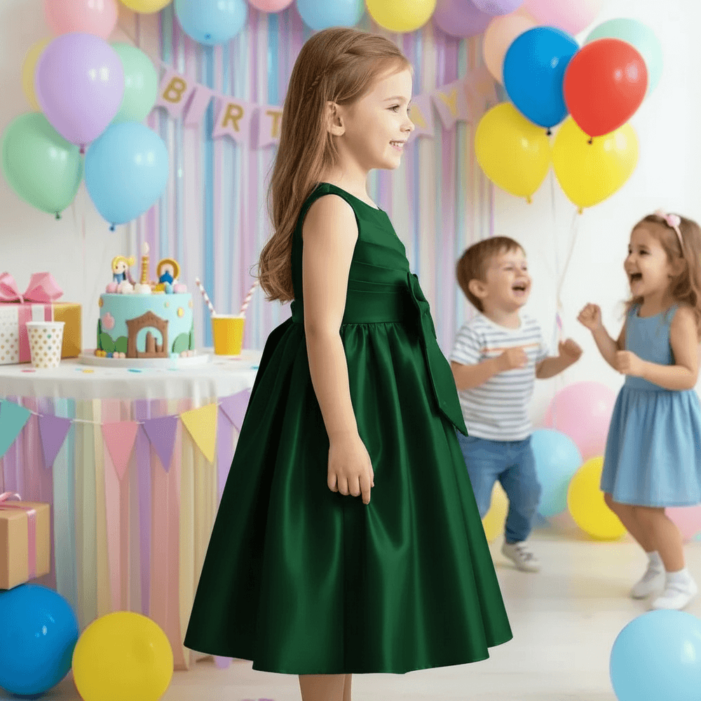 Girls green  Party dress M260196