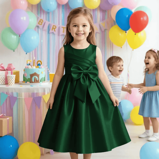 Girls green  Party dress M260196