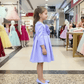 Girls purple Party dress M260197