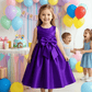 Girls purple  Party dress M260199
