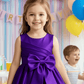 Girls purple  Party dress M260199
