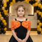 Black party frock for girls-M260209
