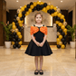 Black party frock for girls-M260209