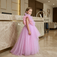 lavender party gown for girls-M260211