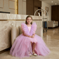 lavender party gown for girls-M260211