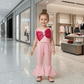 Light pink top pant for girls-M260214