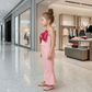 Light pink top pant for girls-M260214