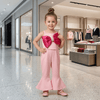 Light pink top pant for girls-M260214