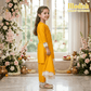 Yellow suit salwar for girls-M260224