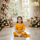 Yellow suit salwar for girls-M260224