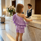 lavender casual dress for girls-M260226