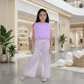 Purple top pant for girls-M260230