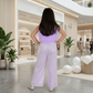 Purple top pant for girls-M260230