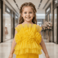 Yellow top pant for girls-M260232