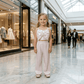 White top pant for girls-M260234
