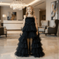 Black Gown & sleeveless for girls-M260235