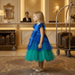 SALE Blue Beautiful frock for girls-M260237