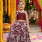 SALE Maroon Beautiful Lehenga for girls-M240094