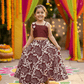 SALE Maroon Beautiful Lehenga for girls-M240094