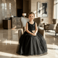 SALE Black Beautiful Gown for girls-M260238