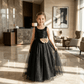 SALE Black Beautiful Gown for girls-M260238