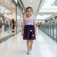 SALE purple crepe dress set M260242