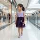 SALE purple crepe dress set M260242