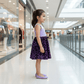 SALE purple crepe dress set M260242