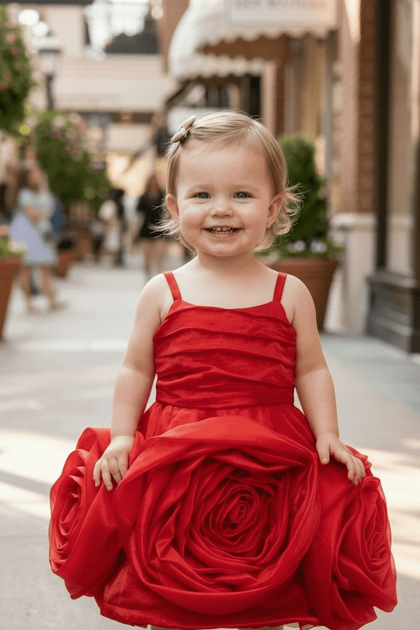 Red Rose beautiful dress-m260243