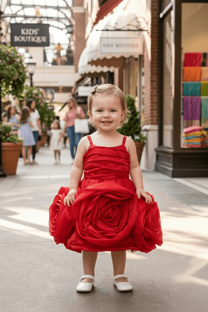 Red Rose beautiful dress-m260243