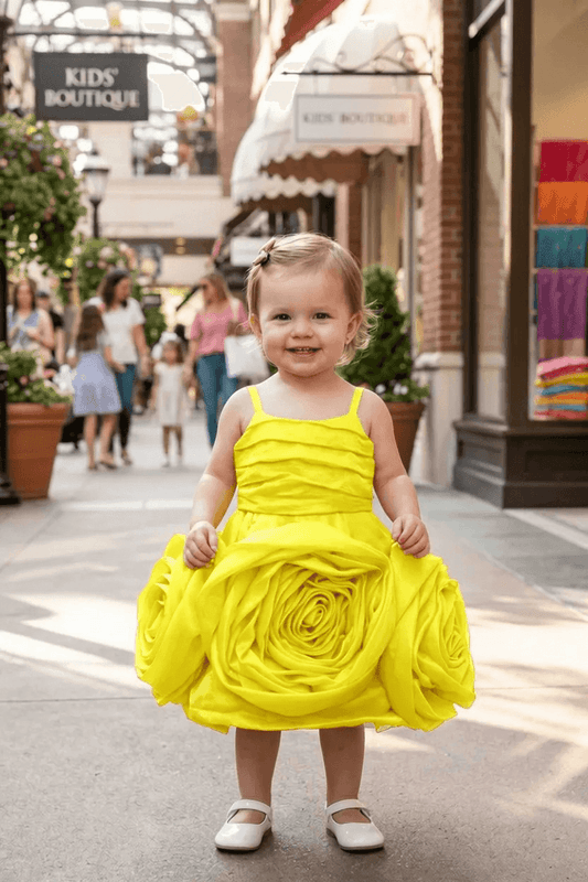 yellow Rose beautiful dress-m260244