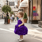Purple Rose beautiful dress-m260245