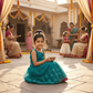 SALE Girls green lehenga  M250313-OS
