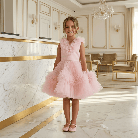 Pink  beautiful dress-m260246