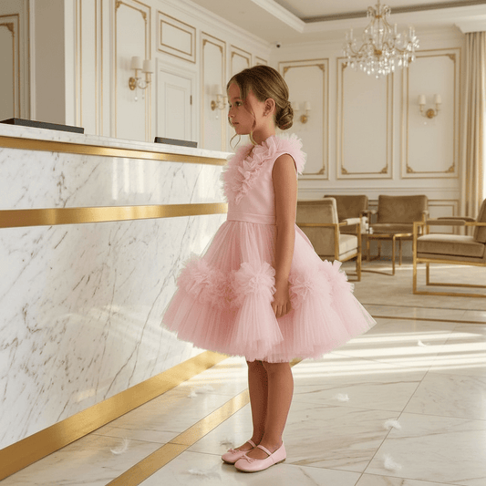 Pink  beautiful dress-m260246